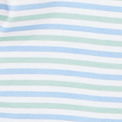 Alfred Dunner Women's Highlight Flower Striped Tee