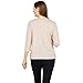 Alfred Dunner Women's Tossed Floral Top Size S Oatmeal Heather