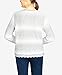 Alfred Dunner Women's Plus-Size Casual Ombre Lightweight Sweater Size 3X Grey