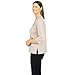 Alfred Dunner Women's Tossed Floral Top Size S Oatmeal Heather