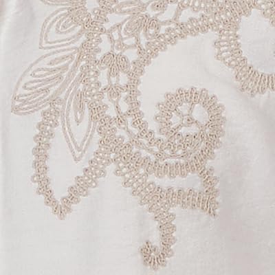 Alfred Dunner Women's Scroll Soutache Button Front Top