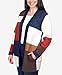 Alfred Dunner Women's Petite Autumn Colorblock Cardigan Size PS Multi