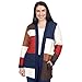Alfred Dunner Women's Autumn Colorblock Cardigan Size S Multi