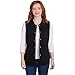 Ruby Rd. Quilted Jacket Cotton/Polyester (US, Alpha, Medium, Regular, Regular, Black)