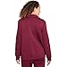 Ruby Rd. Solid Scuba With Embroidery on Sleeve (Standard, Raisin, Large)