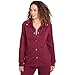 Ruby Rd. Solid Scuba With Embroidery on Sleeve (Petite, Raisin, Small)