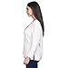Alfred Dunner Women's Petite Solid Texture Split Hem Sweater with Necklace Size PXL Ivory