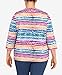 Alfred Dunner Women's Plus-Size CHICKLETS Size 3X Multi