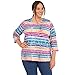 Alfred Dunner Women's Plus-Size CHICKLETS Size 3X Multi