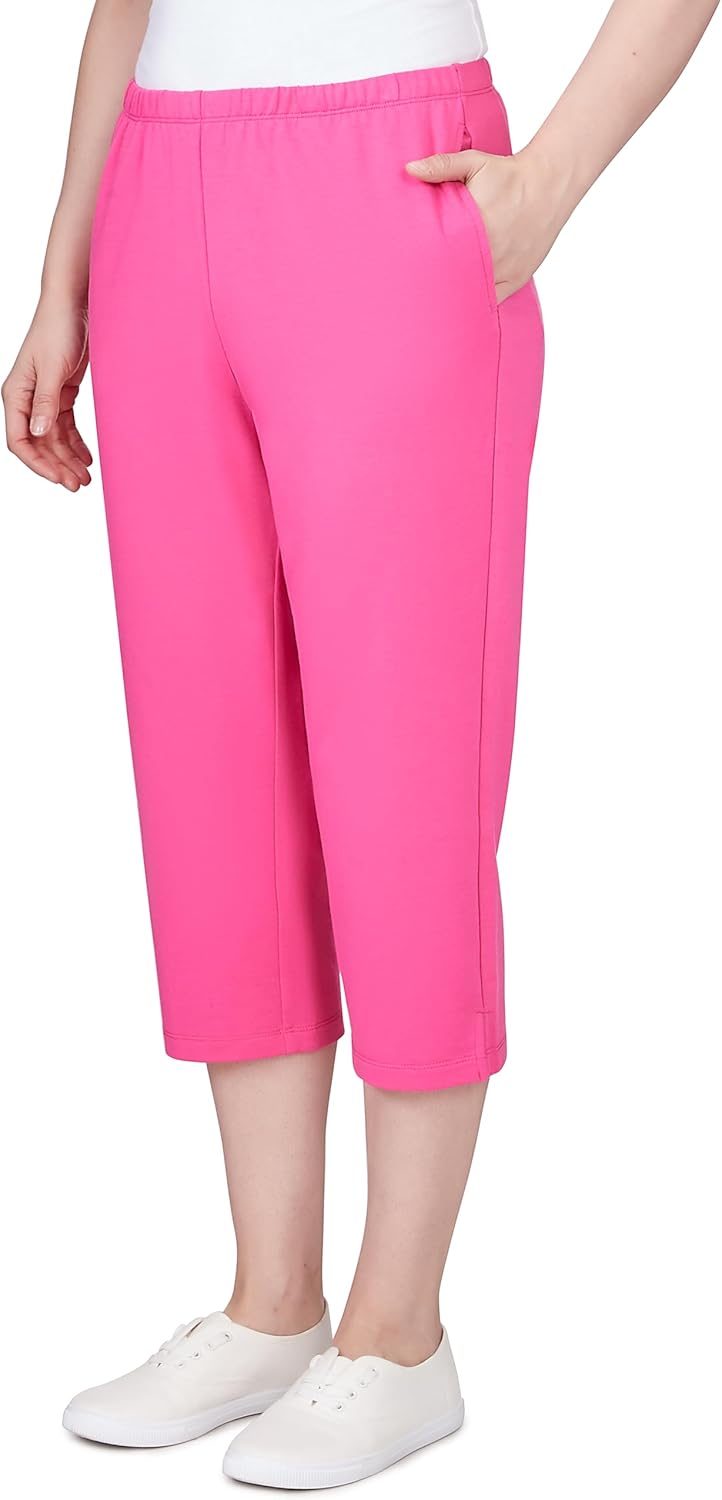 French Terry Capri Pants