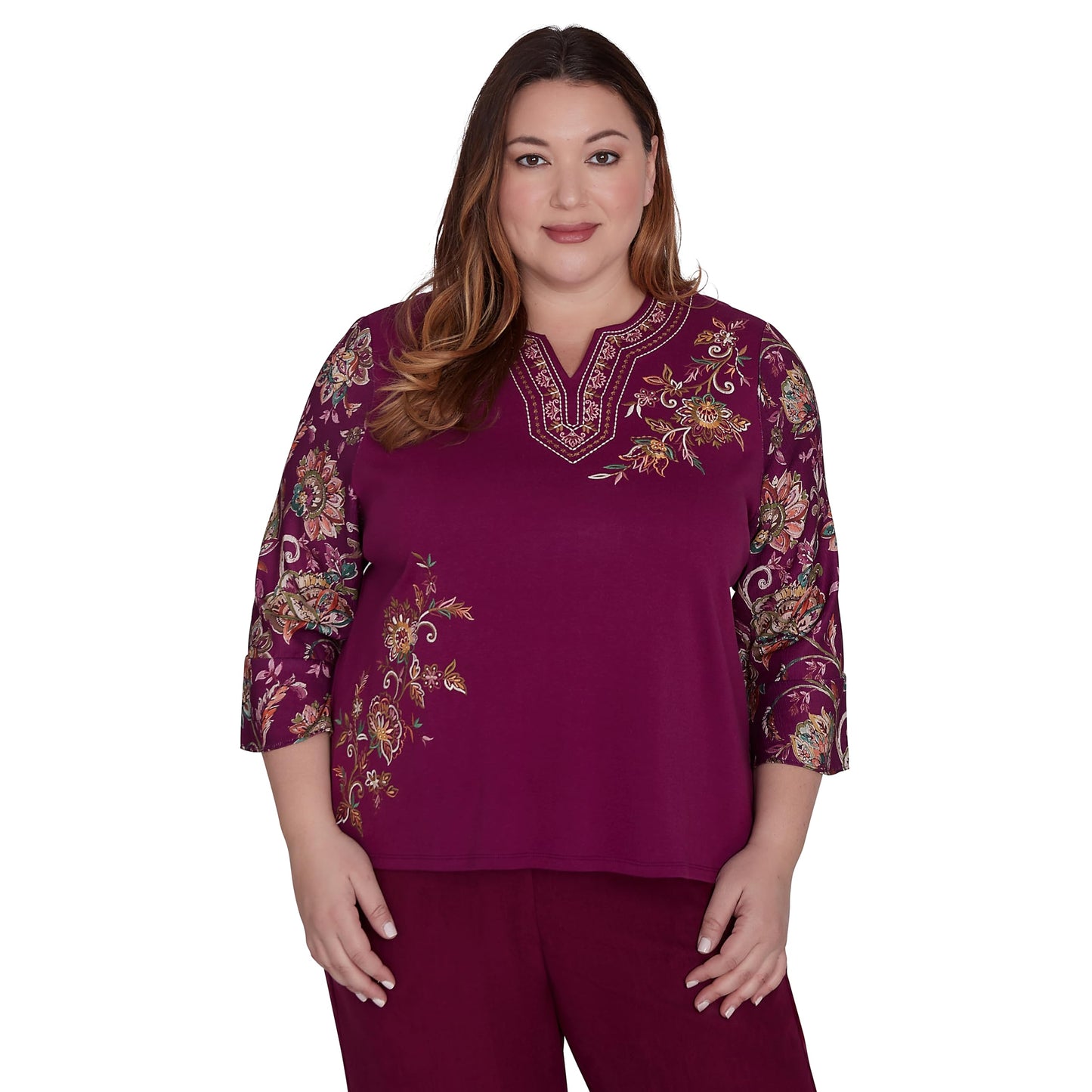 Alfred Dunner Wine Country top