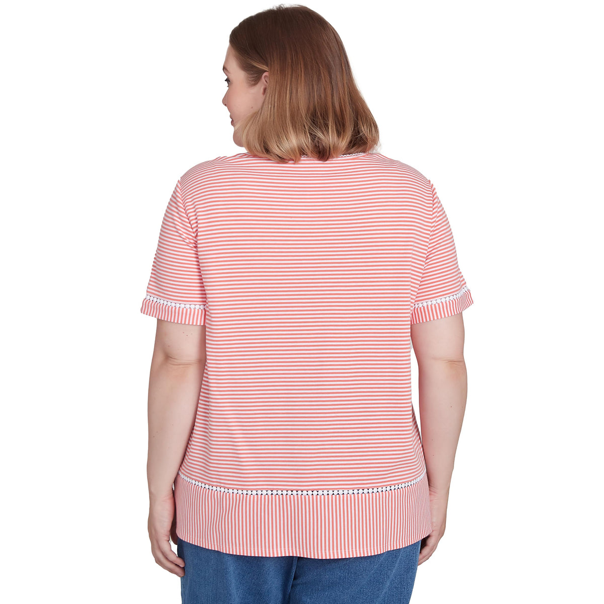 Daisy Knit Striped Tee