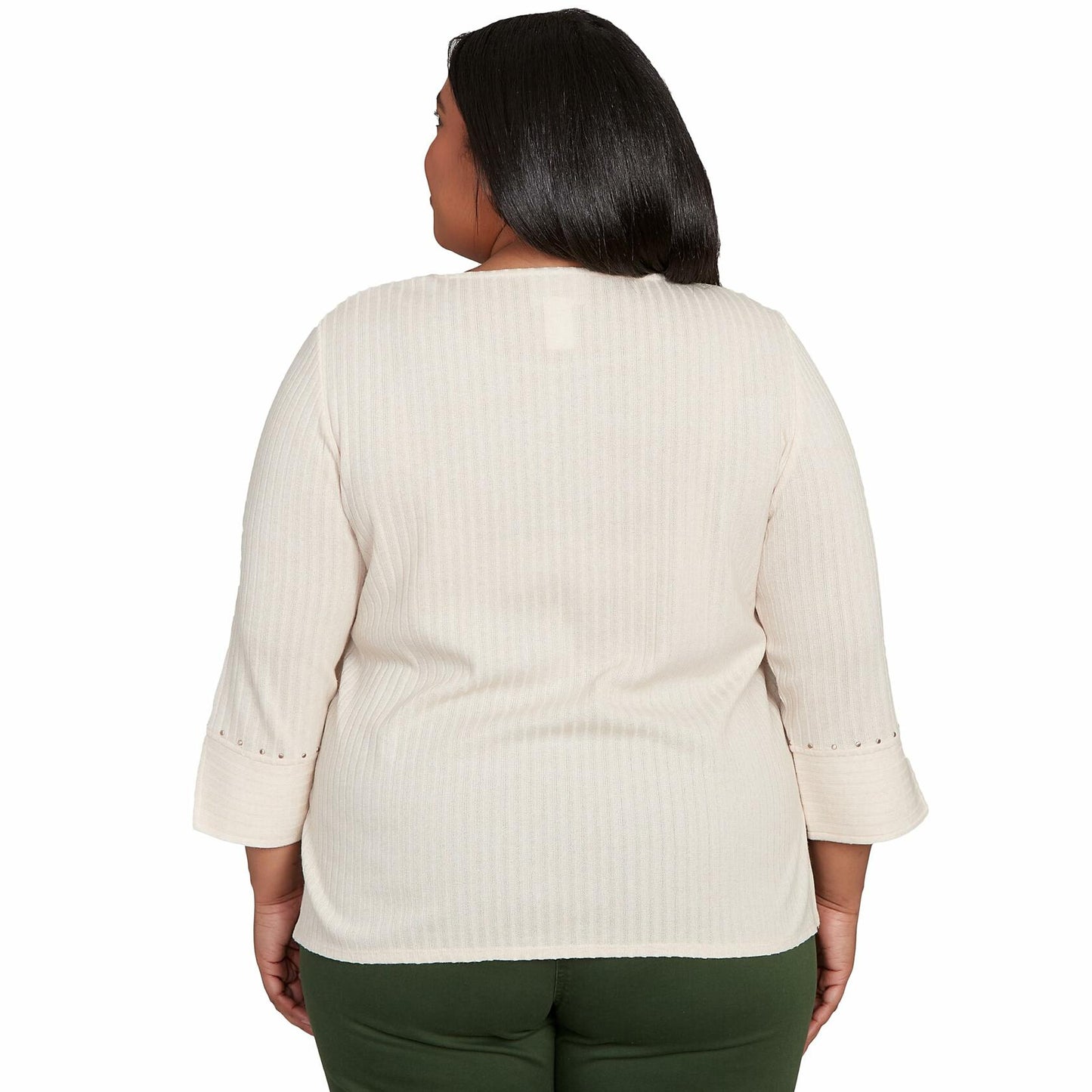 Heat Set Embellished Solid Top